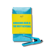 Mini piastra da viaggio - Azzurra - Pyt Hair Care - miglior piastra per i capelli - arricciacapelli